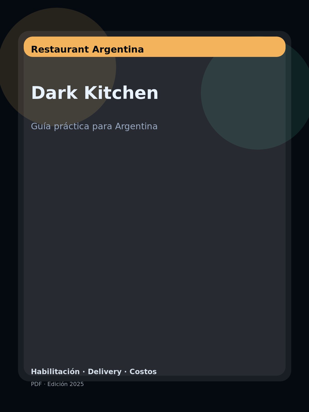 Portada: Cómo Abrir una Dark Kitchen en Argentina