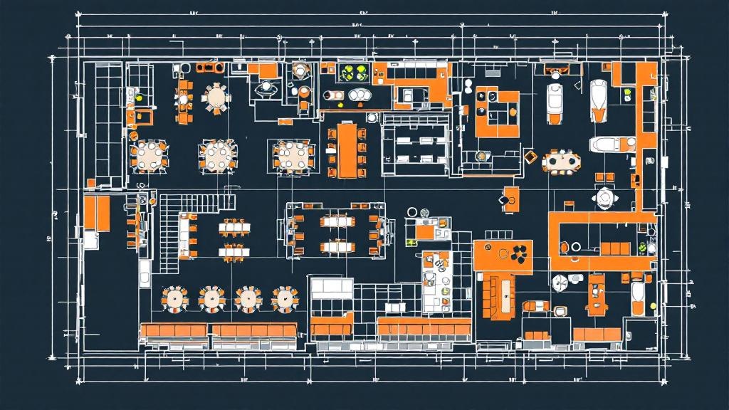 Plano de restaurante