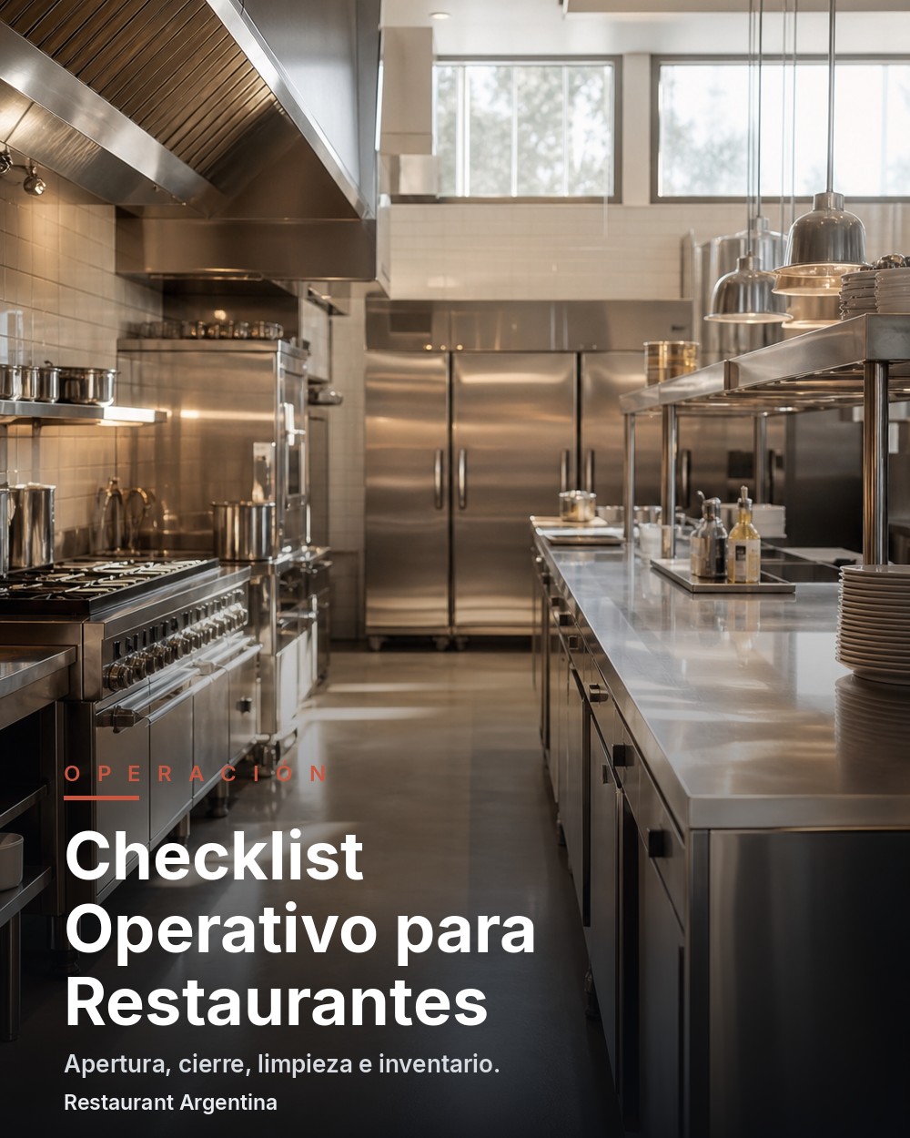 Portada de Checklist operativo