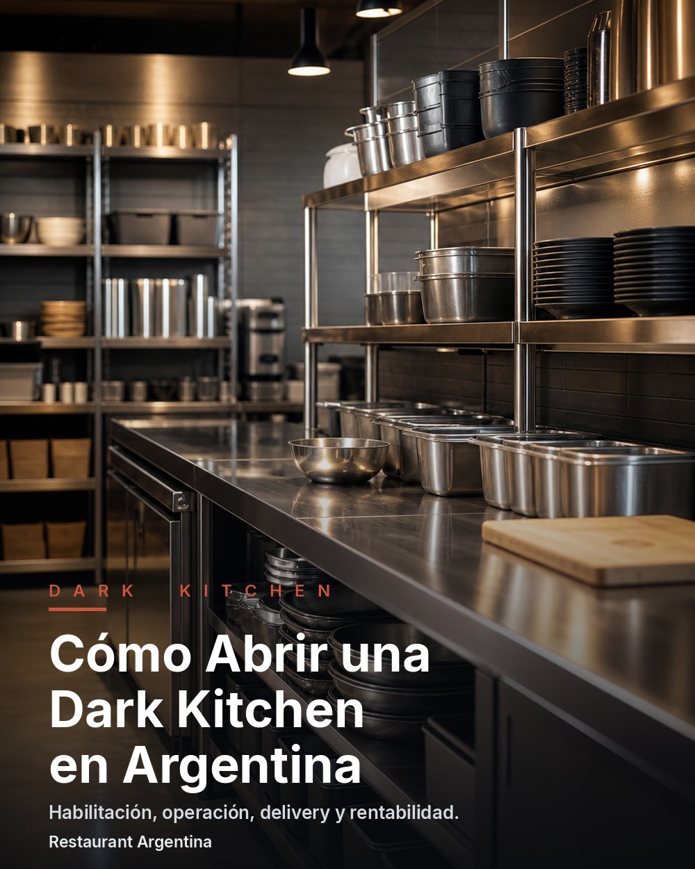 C&oacute;mo Abrir una Dark Kitchen