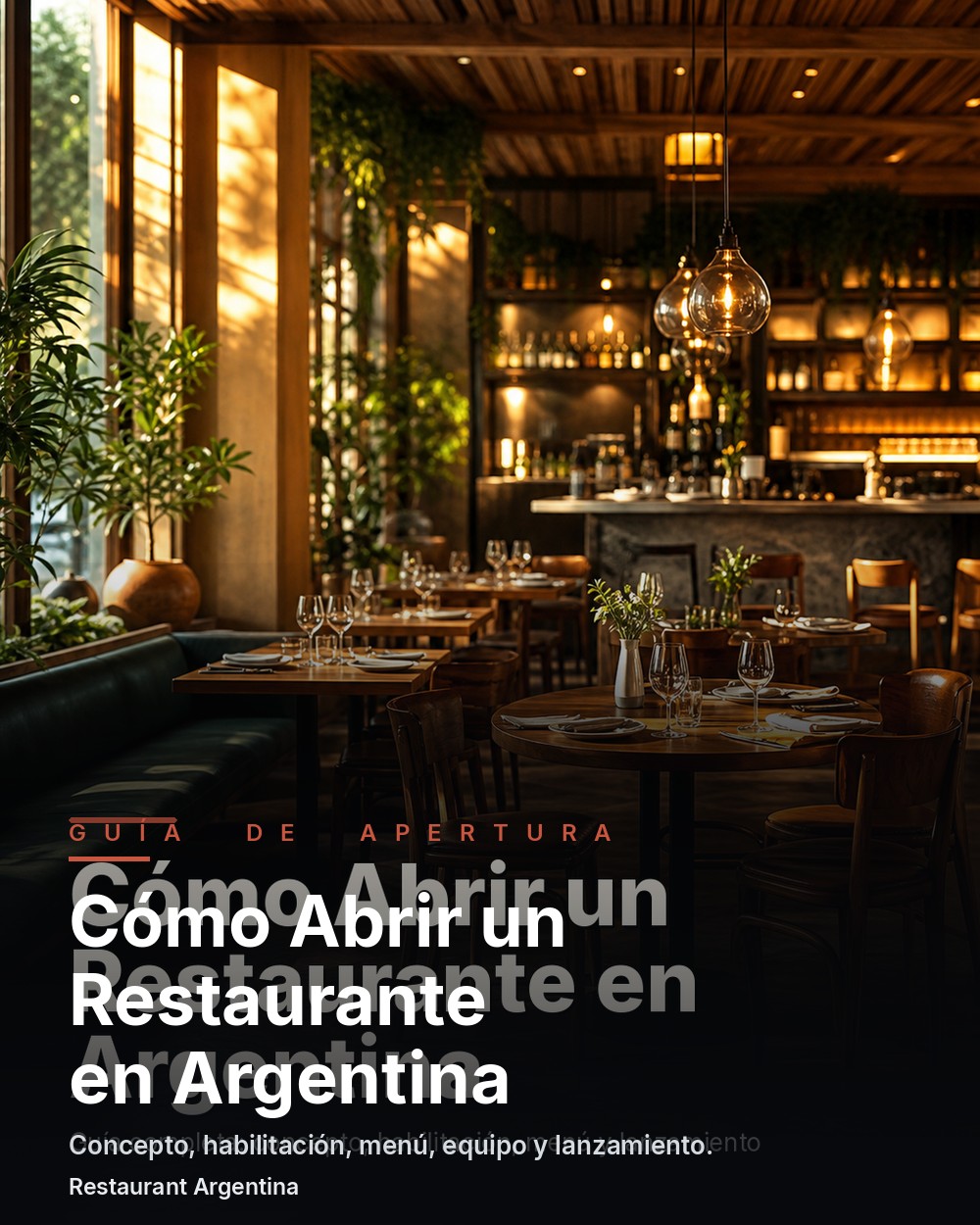 C&oacute;mo Abrir un Restaurante en Argentina