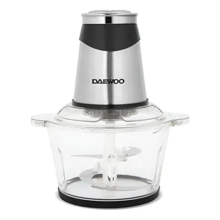 Picadora Procesa Alimentos Frutos Secos 500w 2l Acero Daewoo Color Negro