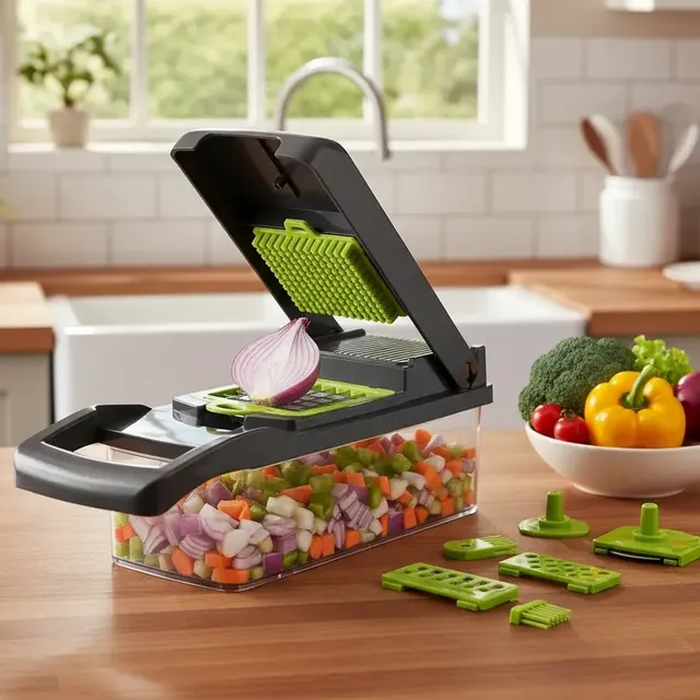 Mandolina Cortador Rallador Multifuncion Juliana Laminador Cocinas Cocineros Restaurantes Comedores Vegetales Taper Coladores Gourmet Profesional Cocina Saludable Practico Limpieza Facil