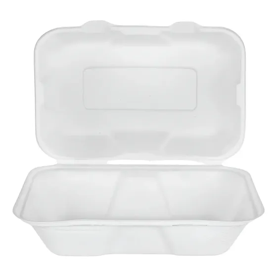 Envase Descartable Bandeja Ecologico Estuche Delivery X50