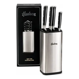 Set X4 Cuchillos Hudson Profesional Premium Acero Inoxidable Acero Inoxidable