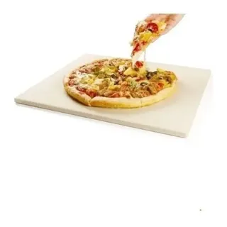Placa Refractaria 42x42x1.6cm Para Horno Pizza A La Piedra