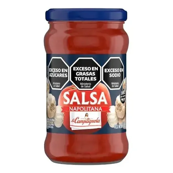 Salsa De Tomate Napolitana La Campagnola Premium 350g