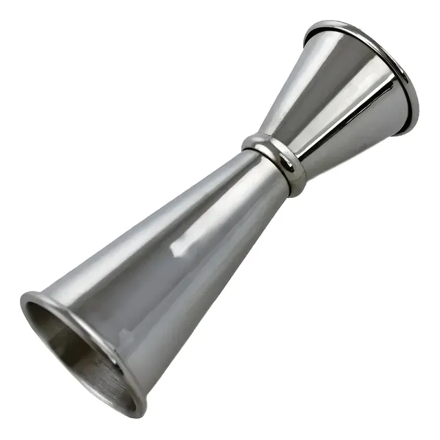 Jigger Japonés de Acero Inoxidable para Coctelería, Medidor Doble de 30 ml y 60 ml