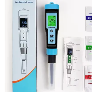 Medidor Ph Conico, Tierra, Alimentos, Carne, Quesos, Liquido Negro
