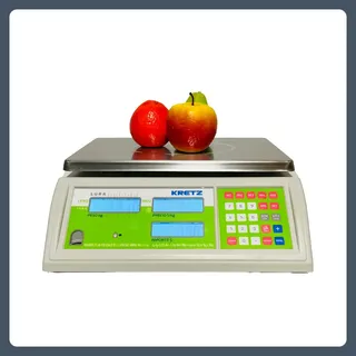 Balanza Kretz Lura Comercial 30 Kg Visor Bajo Sin Mastil