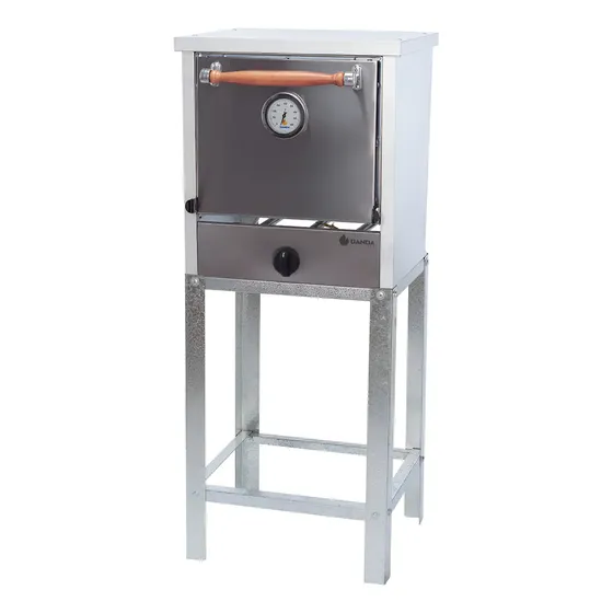 Horno Pizzero Rotisero Industrial 3 Moldes Nuevo Frente Acero
