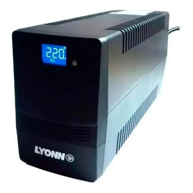 Estabilizador De Tensión Ups Lyonn Ctb Potencia 800va Negro