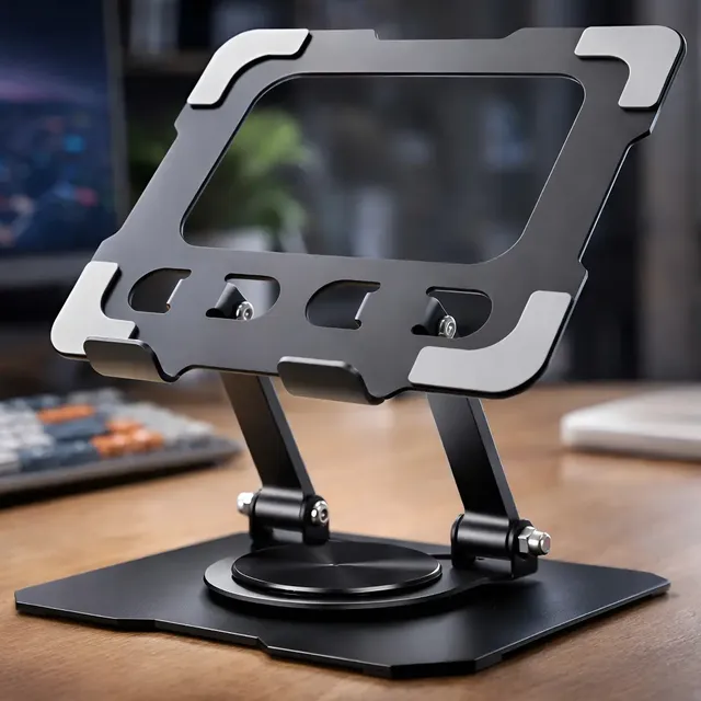 Soporte Para Tablet Metalico Rotativo 360° Celular iPad