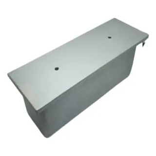 Molde Grande Para Pan Lactal Con Tapa 30x10x10 Moldes Pan Gris