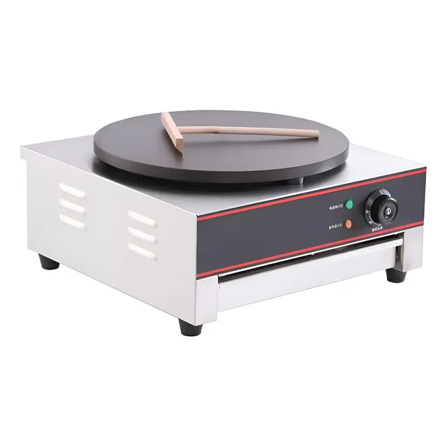 Crepera Sikla Panquequera Profesional Electrica 3000w 40cm Gris