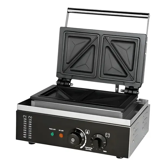 Plancha Sandwichera Comercial Doble Contacto Sikla - Hd11