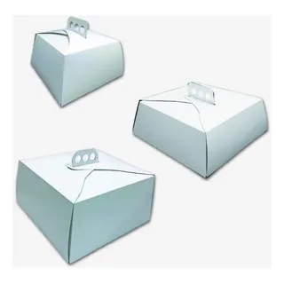 Cajas Para Tortas Tartas Combo De 75 Unidades Tres Medidas