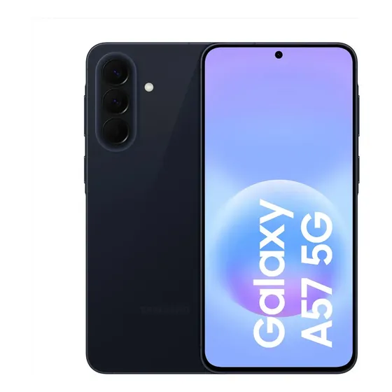 Teléfono celular Samsung Galaxy A57 5G de 256 GB, 8 GB de RAM, funciones de IA, azul
