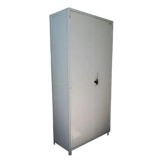 Armario Metálico Blanco 90x42x200, Llave, Office Pañol, Fc A