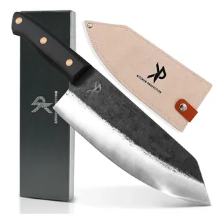 Cuchillo De Cocina Profesional Para Carne Y Corte Marrón