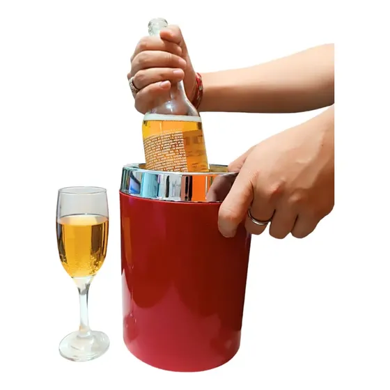 Frapera Balde Enfriador De Botella Champagne Vinos