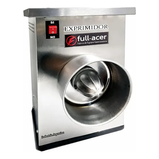 Exprimidor Citricos Full Acer Juguera Electrica Acero Inoxidable Uso Intensivo Comercial