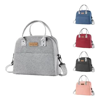 Bolso Lunchera Térmica Calor/frio Impermeable Premium Adulto Azul
