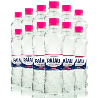 Agua Mineral Con Gas Palau Hipertermal Pack X12 Unidades