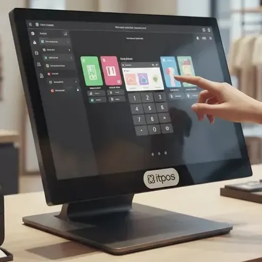 All In One Itpos Intel J6412 16 Gb Ram 256 Ssd Nvme M.2 15,6'' Punto De Venta Terminal Restaurante Cafetería Retail Bar